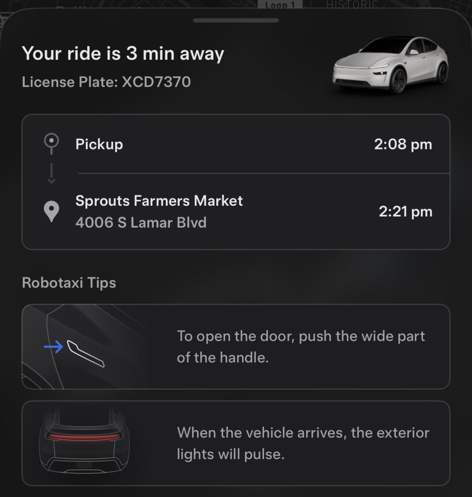 Suggestions Robotaxi