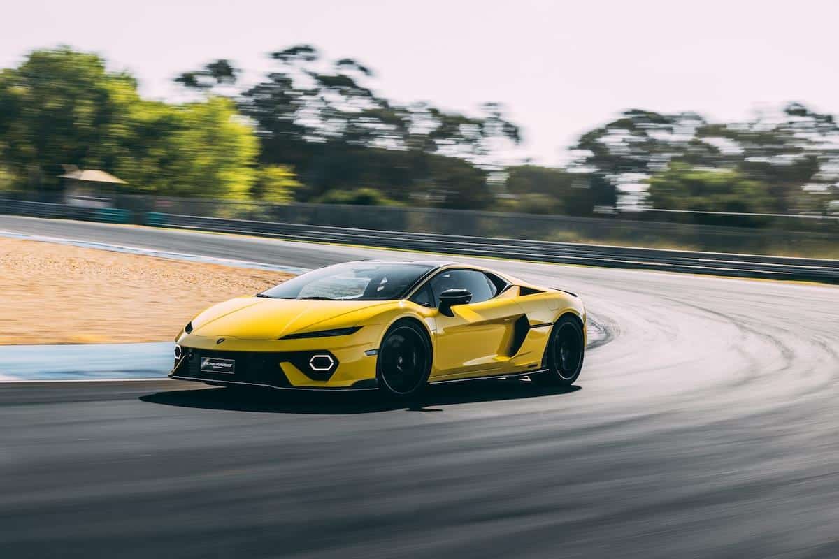 Intérieur de la Lamborghini Temerario