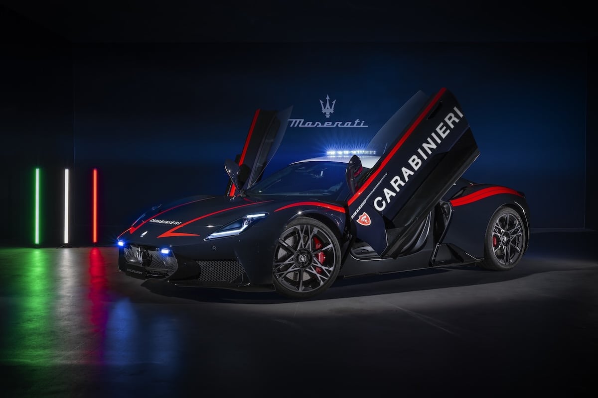 Don d'organes : Maserati offre les siens aux Carabinieri