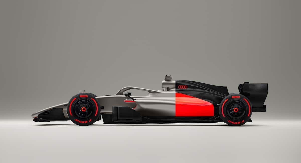 Audi F1 2026 - vue 3