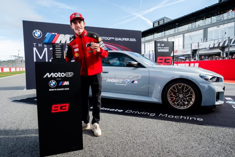 MotoGP : Marc Marquez gagne une BMW à plus de 120 000 €, un évènement surprenant !