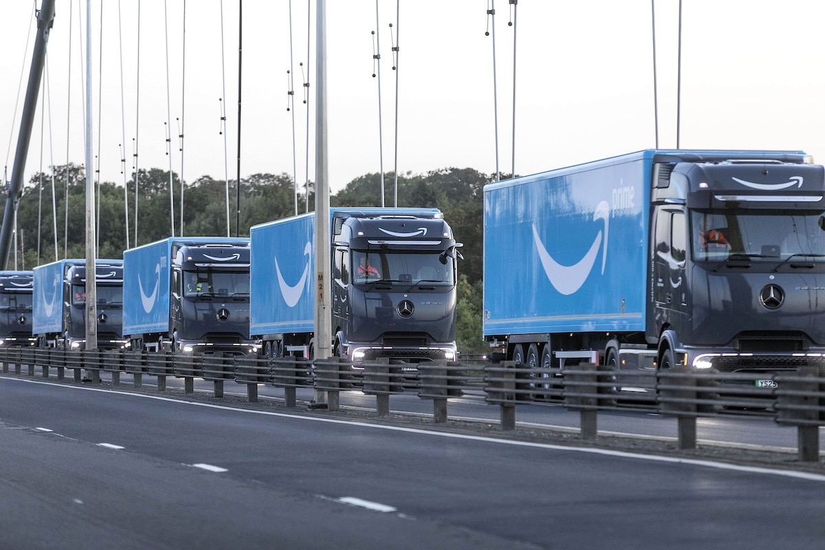 Mercedes eActros 600 Amazon UK