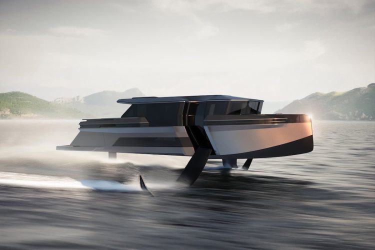 Foiler Ghost : ce yacht de 28 mètres vous fera redéfinir la navigation !