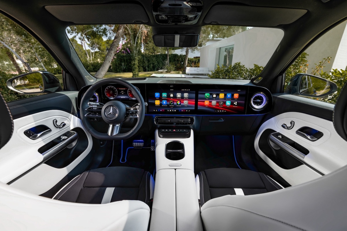 Coffre du Mercedes GLB