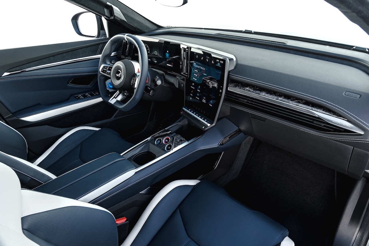 Alpine A390 intérieur sport