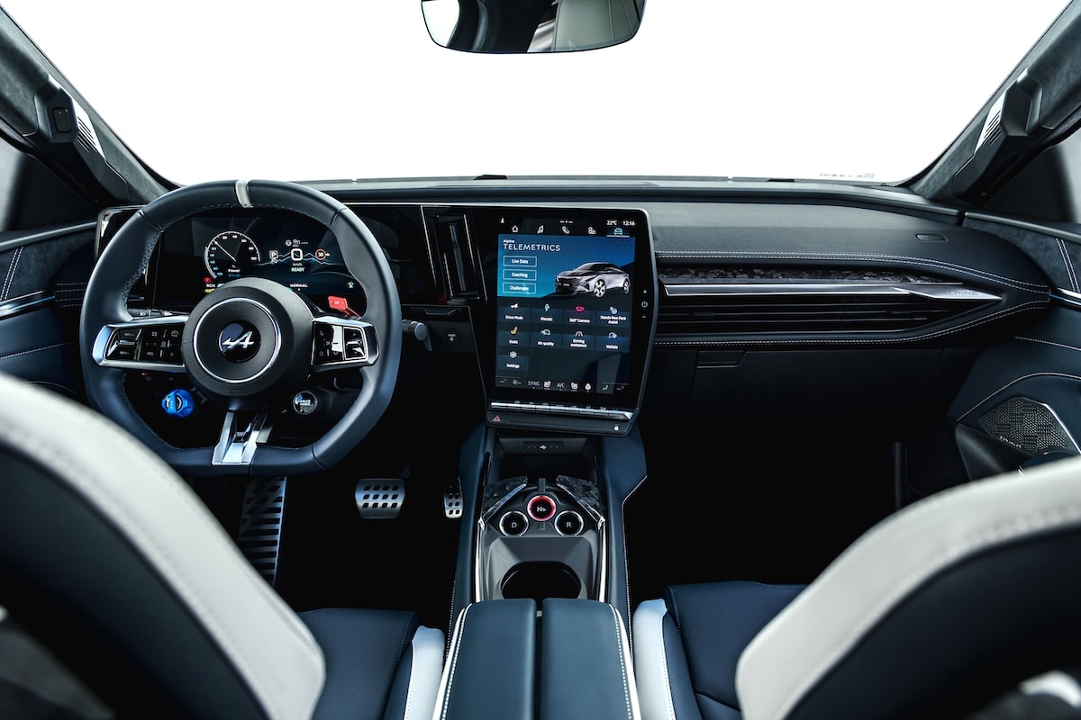 Alpine A390 intérieur