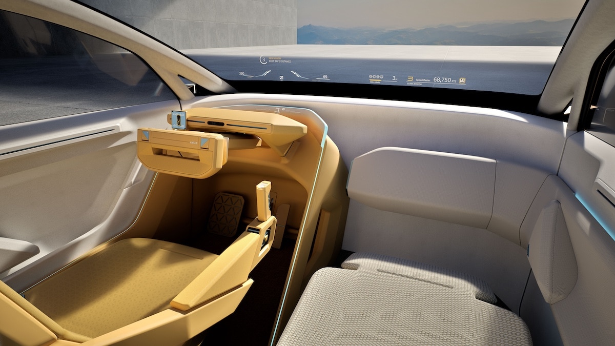 Intérieur du Kia Vision Meta Turismo