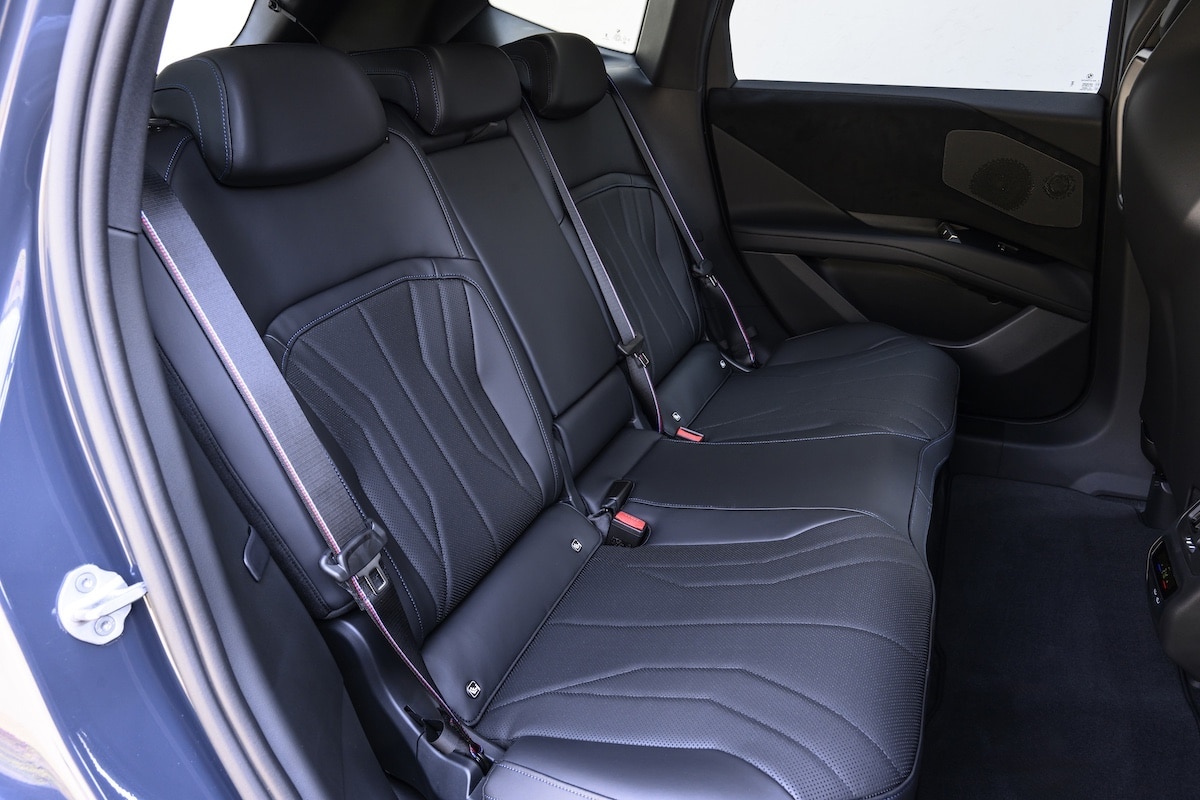 Espace intérieur du BMW iX3