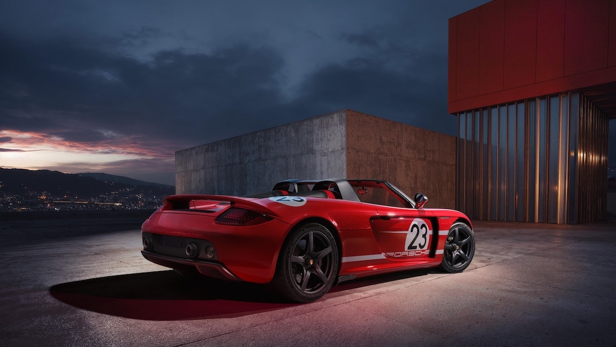 Porsche Carrera GT restaurée