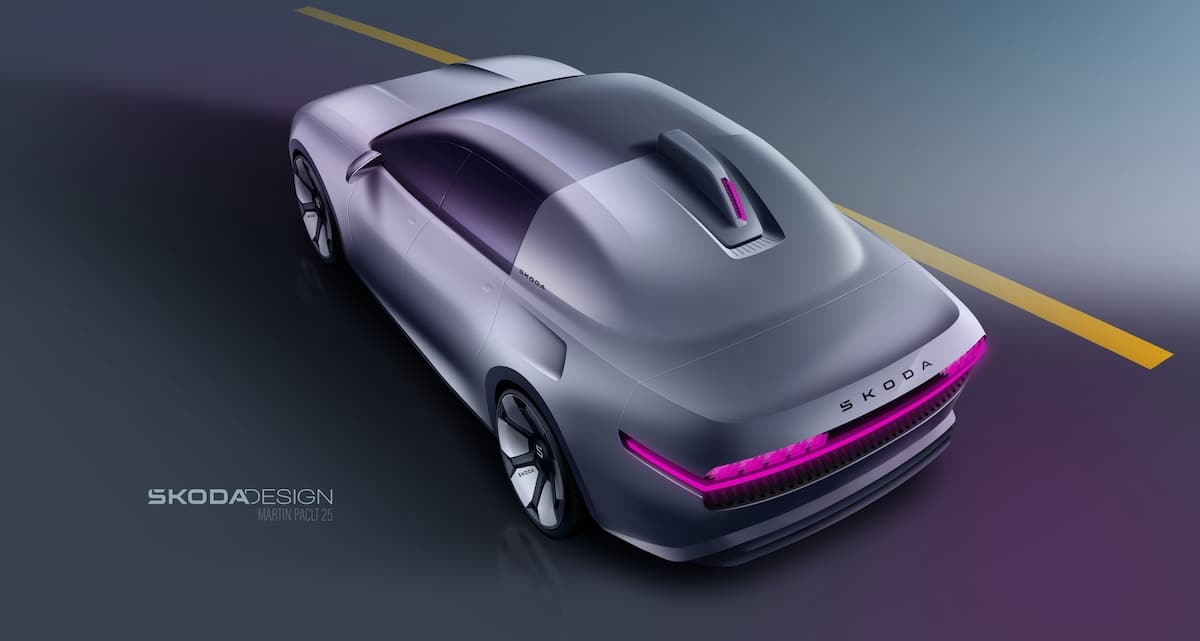 Design avant de la Skoda 100