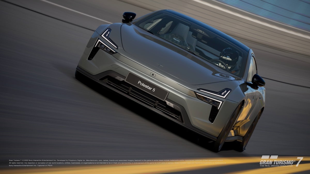Polestar 5 sur Gran Turismo 7