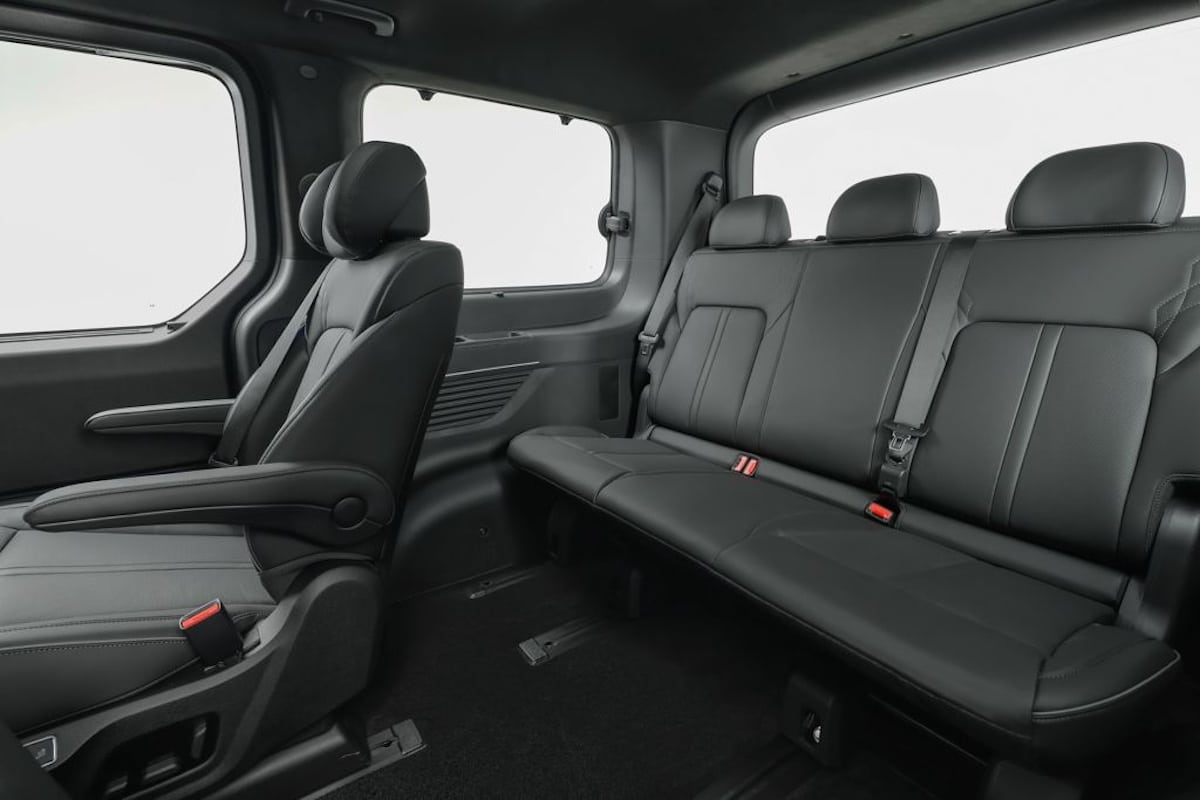 Intérieur spacieux du Hyundai STARIA